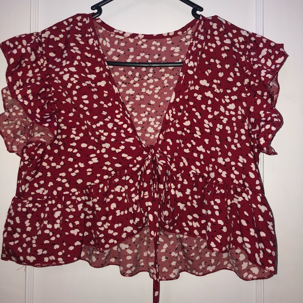 SHIEN TIE TOP